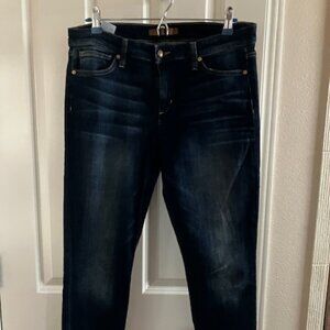 Joe's Jeans Skinny Ankle dark wash mid rise jeans excellent condition size 31